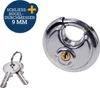 2x Sicherheits-Bügelschloss 70 mm – Vorhängeschloss für Produktbild-Vorschau 4