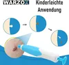 An instructional diagram showing how to use a tool on a nipple, with three steps illustrated in circles. A close-up of the tool being applied to a nipple is also shown. Podgląd zdjęcia produktu