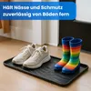 Schuhabtropfschale 78x38x2,5cm Schwarz 1er-Pack, Schuhwanne Produktbild-Vorschau 6