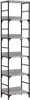 vidaXL Bücherregal Grau Sonoma 50x33x188,5 cm Holzwerkstoff Produktbild-Vorschau 1