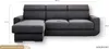 GOLDSTOFF HUGO Ecksofa 202 x 130 cm mit Schlaffunktion & Produktbild-Vorschau 12