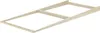 A wooden frame for a bed or similar structure, shown against a white background. Produktbild-Vorschau