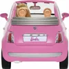 Rear view of a pink Barbie Fiat car with Barbie dolls inside. Náhľad obrázku produktu