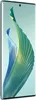 A smartphone with a dynamic, abstract wallpaper. Podgląd zdjęcia produktu