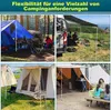 Izrielar 4 Stück Teleskop Zeltstange 88cm-234cm Produktbild-Vorschau 7