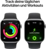 Apple Watch Series 11 Sportarmband, Diamantschwarz, Produktbild-Vorschau 4