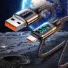 Usams Geflochtenes Kabel U78 Usb-C 1,2 M Led 6 A Produktbild-Vorschau 5