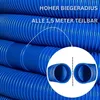 Poolschlauch Schwimmschlauch 30m 32mm 1 1/4" Muffenabstand Produktbild-Vorschau 2