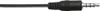 A close-up of a black audio jack connector with a silver tip. Anteprima dell’immagine prodotto