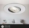 LED Einbauleuchten Schwenkbar 3er Set 5 W silber Kunststoff Produktbild-Vorschau 6