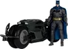 Das „The Flash“ DC Multiverse Batcycle mit Batman Produktbild-Vorschau 1