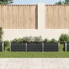 vidaXL Lit surélevé de jardin Acier galvanisé 240×40×45 cm Voir les images du produit 2