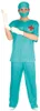 OP Chirurg Kostüm für Herren Gr. 8434077881484 , Größe:XL Produktbild-Vorschau 1