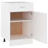 vidaXL Schubunterschrank Weiß 50x46x81,5 cm Holzwerkstoff - Produktbild-Vorschau 6