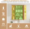 GOPLUS Spiegelschrank Holz mit einzelner Spiegeltür, Produktbild-Vorschau 3