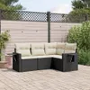 The Living Store 4-tlg. Garten-Sofagarnitur mit Kissen Produktbild-Vorschau 2