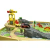 4iQ 70-teiligen Kinder Eisenbahn Set KRZYŚ aus Holz Dino Produktbild-Vorschau 6