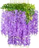 Wisteria Künstliche Blume Bushy Silk Vine Hängende Girlande Produktbild-Vorschau 1