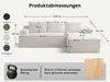 GLP 238 cm modulares Sofa, Ecksofa mit Recamiere rechts, Produktbild-Vorschau 2