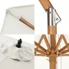 Sekey Sonnenschirm Ø300cm Holzoptik Gartenschirm Produktbild-Vorschau 14