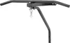 A black metal pull-up bar and boxing bag wall mount is shown against a white background. Produktbild-Vorschau