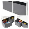 Kinderbank, Schreibtisch und Organizer 3-in-1 – Weiß & Grau Produktbild-Vorschau 4
