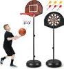 COSTWAY Panier de basket-ball pour enfants avec panneau de Voir les images du produit 1