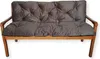 4L Textil Gartenbankauflage Sitzkissen und Rückenkissen Produktbild-Vorschau 3