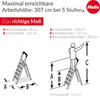 Hailo L80 ComfortLine Alu-Sicherheits-Stehleiter - 5 Produktbild-Vorschau 7
