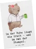 Mr. & Mrs. Panda Postkarte Beamtin Kraft - Weiß - Geschenk, Produktbild-Vorschau 1