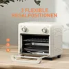 Minibackofen mit Umluft 10L 2 in 1 Mini Ofen mit Ofenrost, Produktbild-Vorschau 5