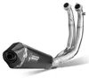 Marmitta completa Steel nera MIVV Delta race per APRILIA rs Anteprima dell’immagine prodotto 1