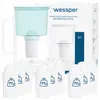 Carafe filtrante Wessper D2 BOROSILICATE 3 L Menthe – Voir les images du produit 1
