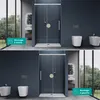 doporro Porte de Douche Coulissante 130x195cm pour Niche Voir les images du produit 6