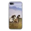 MuchoWow® Handyhülle Schutzhülle Hülle für iPhone 8 Pferde Produktbild-Vorschau 1