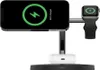 A Belkin 3-in-1 MagSafe wireless charger with a phone, watch, and earbuds case. Produktbild-Vorschau