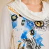 213730 Passport Damen Bluse Creme Gr. 34 - langarm, Produktbild-Vorschau 3