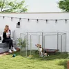 PawHut, ohrádka pro štěňata, výška 100 cm, 8 dílů, ocelová Náhled obrázku produktu 2