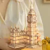 FORSMANO Puzzle 3D en bois Big Ben modèle d'architecture, Voir les images du produit 3