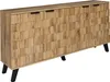Credenza moderna Sweiko a 4 ante, 160,5 x 35,5 x 78 cm - Anteprima dell’immagine prodotto 17