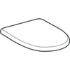 A white toilet seat on a white background. Anteprima dell’immagine prodotto
