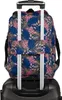 Rovicky Reiserucksack für Damen Pekama Blau Rosa One size Produktbild-Vorschau 9