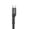 Kbel Baseus pruinov, USB na USB-C, 1m, 2A, ierny Náhľad obrázku produktu 7