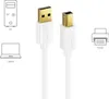 deleyCON 0,5m USB 2.0 Datenkabel Druckerkabel Scannerkabel Produktbild-Vorschau 5