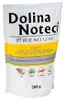 A product shot of a bag of dog food. Podgląd zdjęcia produktu