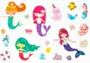 Oblique Unique 36 Meerjungfrau Sticker Meerjungfrauen Produktbild-Vorschau 2