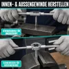 Gewindebohrer- und Schneideisen-Set – Metrisches Gewindeset Produktbild-Vorschau 8