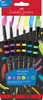 Faber-Castell 481622 FABER-CASTELL Pinsel schwarz 6er Set Anteprima dell’immagine prodotto 1