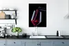 MuchoWow® Poster Rotwein in ein Glas gegossen 60x80 cm - Produktbild-Vorschau 3