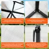 Szklarnia Ikodm, oranżeria aluminiowa, czarna rama z Podgląd zdjęcia produktu 4